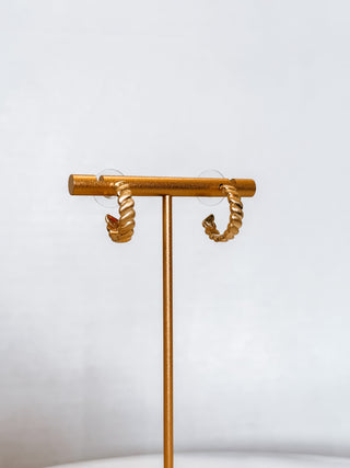 Addison Gold Small Earrings