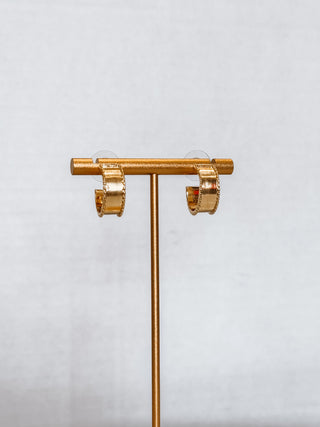 Nova Gold Small Earrings