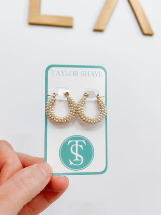 Pearl Hoops