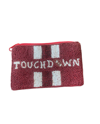 Touchdown Beaded Bag
