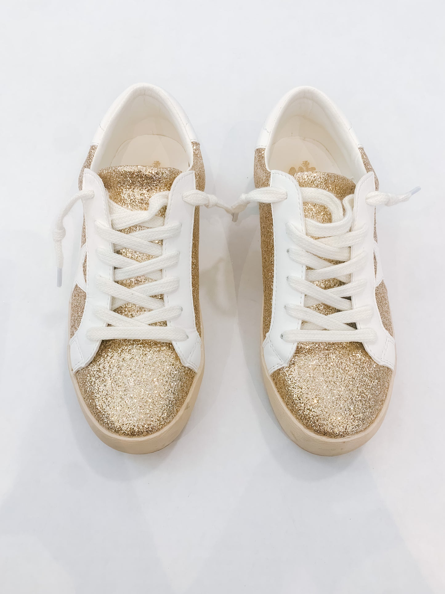 Addie Gold Sneakers